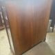 Brown display cabinet – Classic style – Storage – Wood and glass