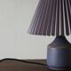 Lampe de table en grès de Klase Höganäs, Suède, années 1960.