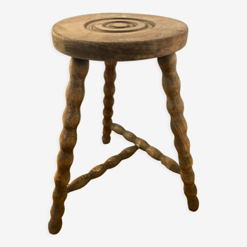 Tripod stool in view