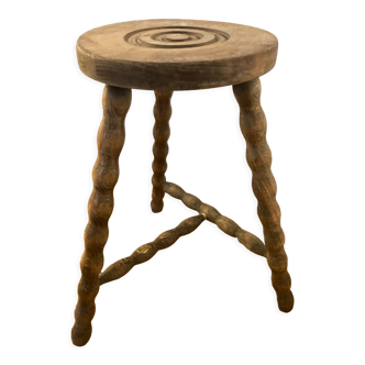 Tripod stool in view