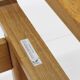 Vintage Danish extendable dining table solid wood Holstebro Mobilfabrik