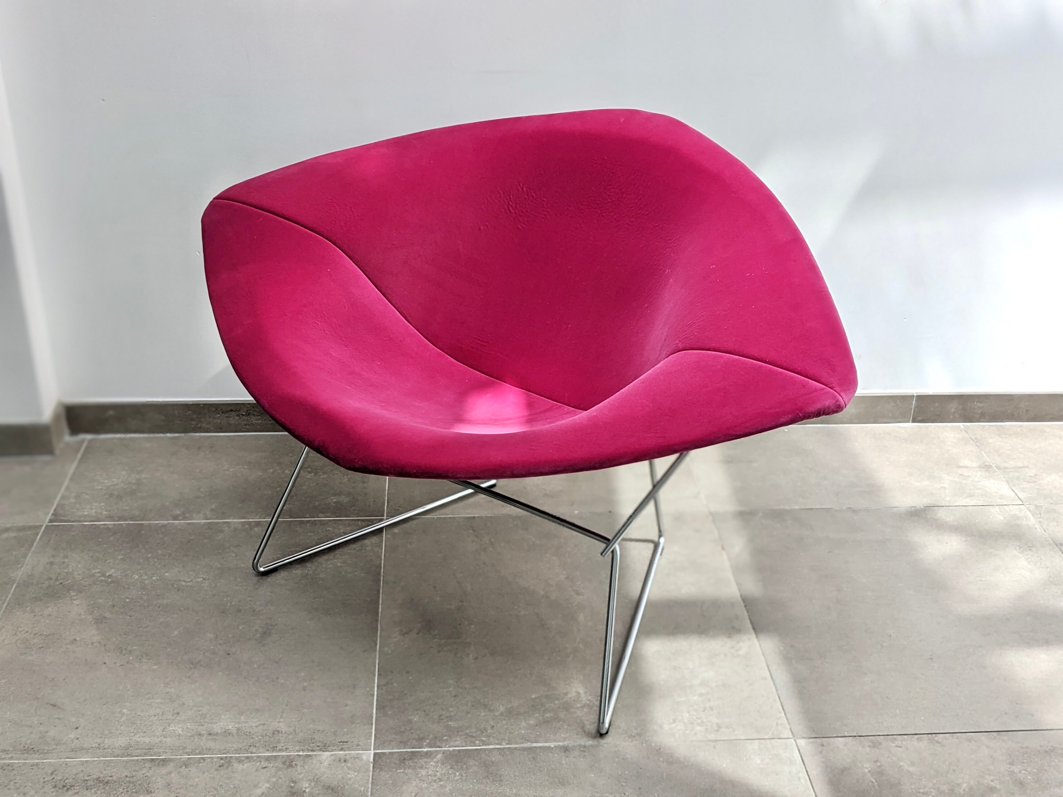 "Big Diamond" armchair by Harry Bertoia for Knoll