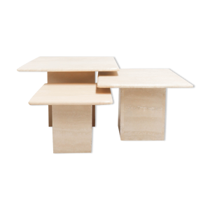 Ensemble de 3 tables