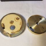 JAZ Quartz Clock Art Deco Marble Style - Table Clock