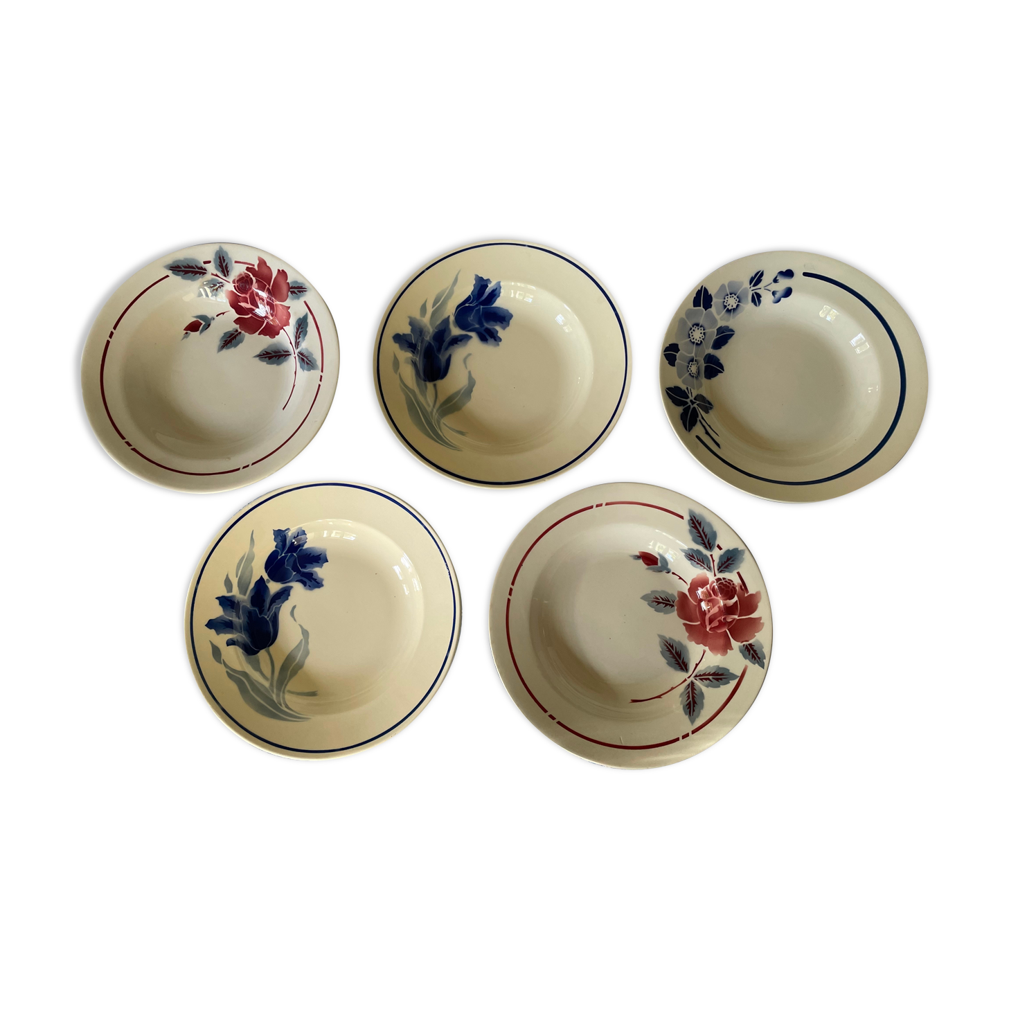 Mismatched old hollow plates