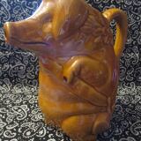 Vintage pitcher Pig slip from Onnaing