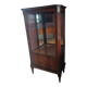 Louis XVI style mahogany display cabinet with one door