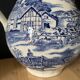 English-style Luneville earthenware coffee service