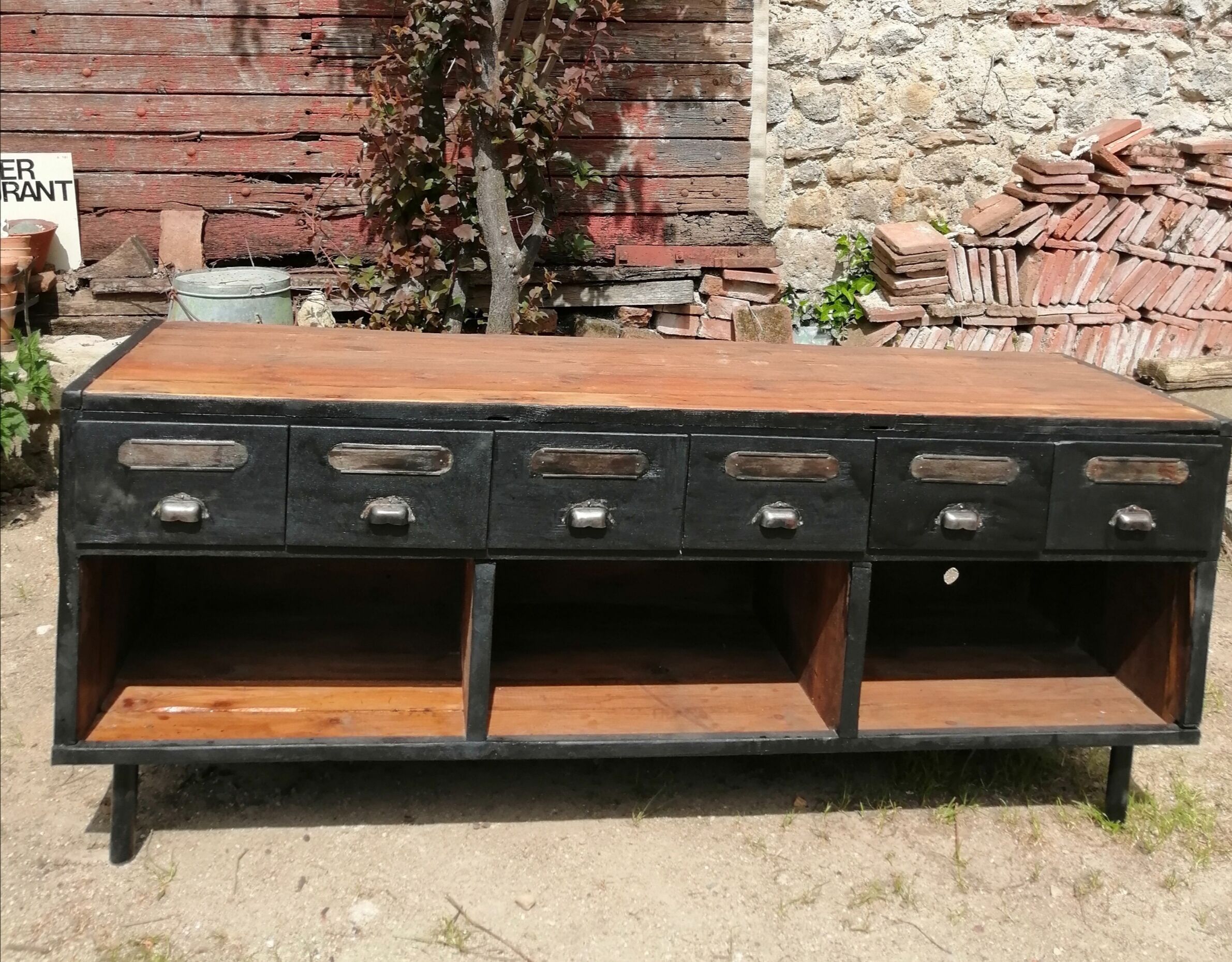 TV stand with drawers