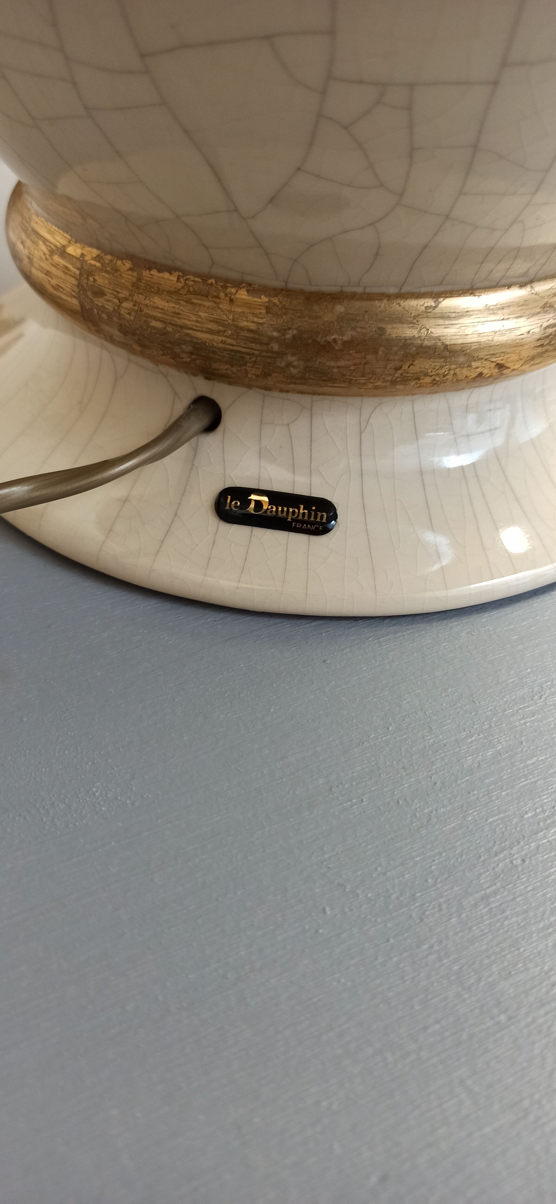 Table lamp model Leffard, Le Dauphin France