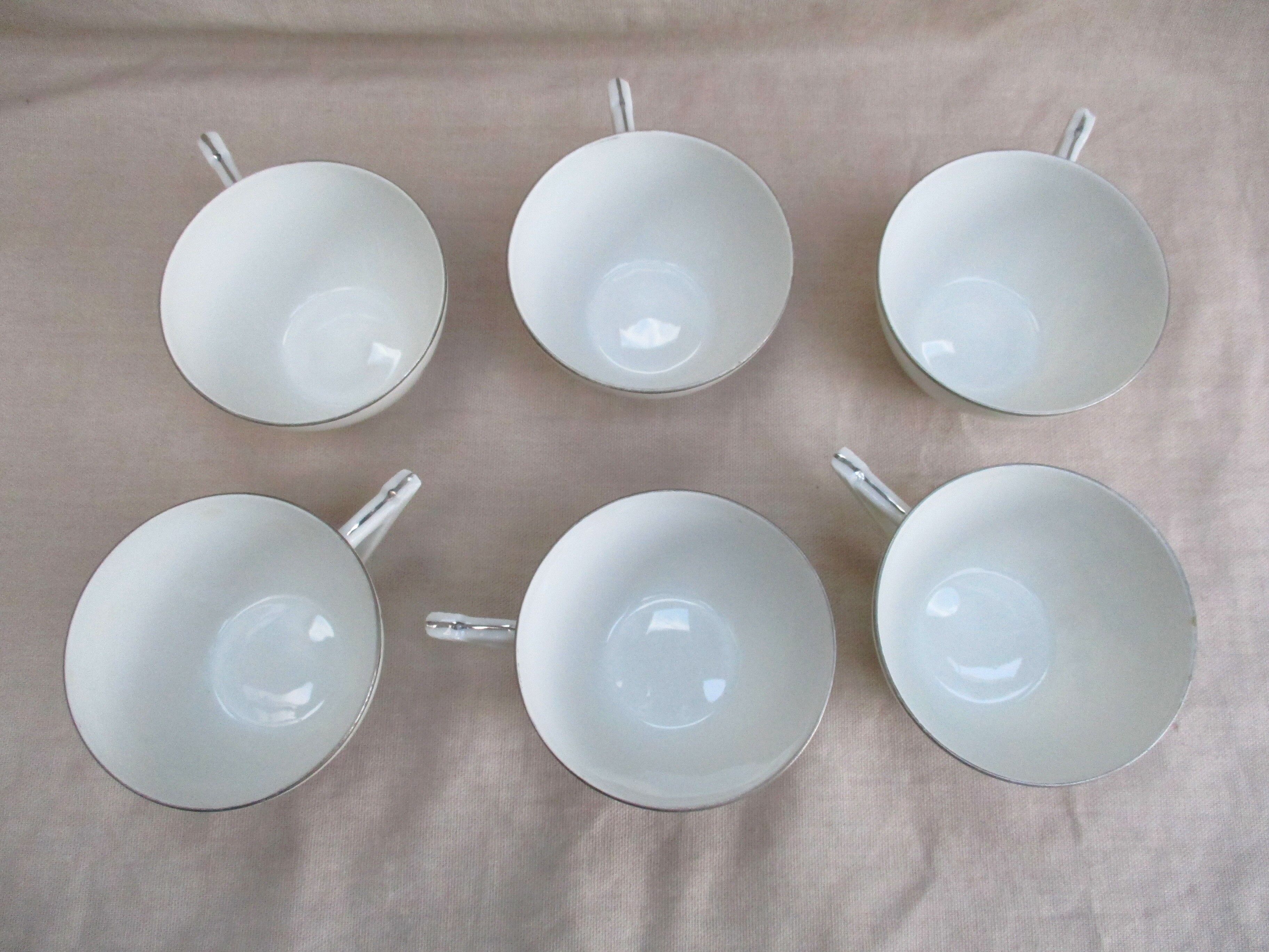 RCF Art Deco porcelain coffee service