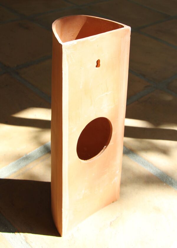 Applique en terre cuite terracotta