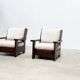Brutalist lounge chairs