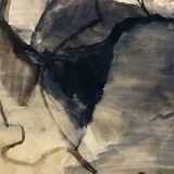 Manolo Ruiz-Pipó (1929-1998), Biotin Couple, watercolor and gouache, 1959