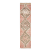 Turkish Rug Runner, 91x379Cm