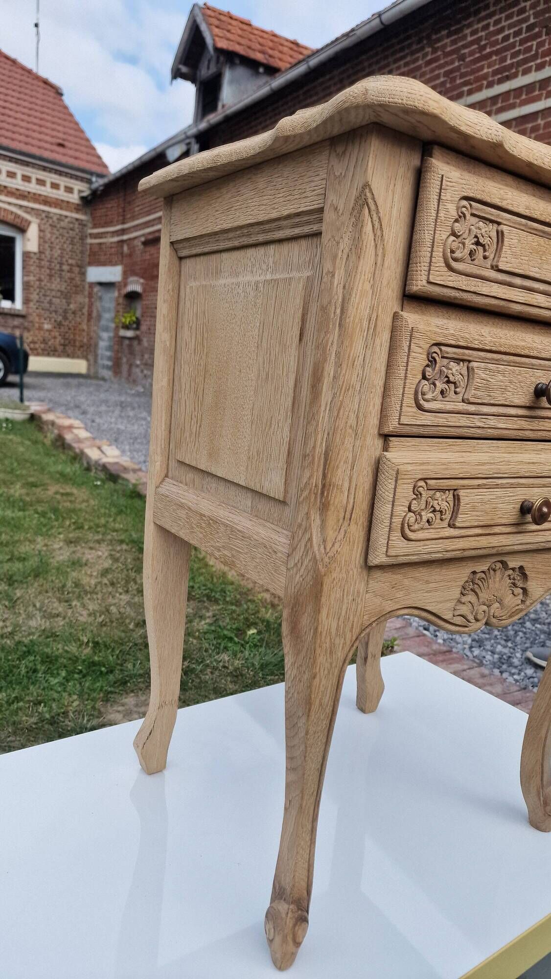 Louis XV style bedside table