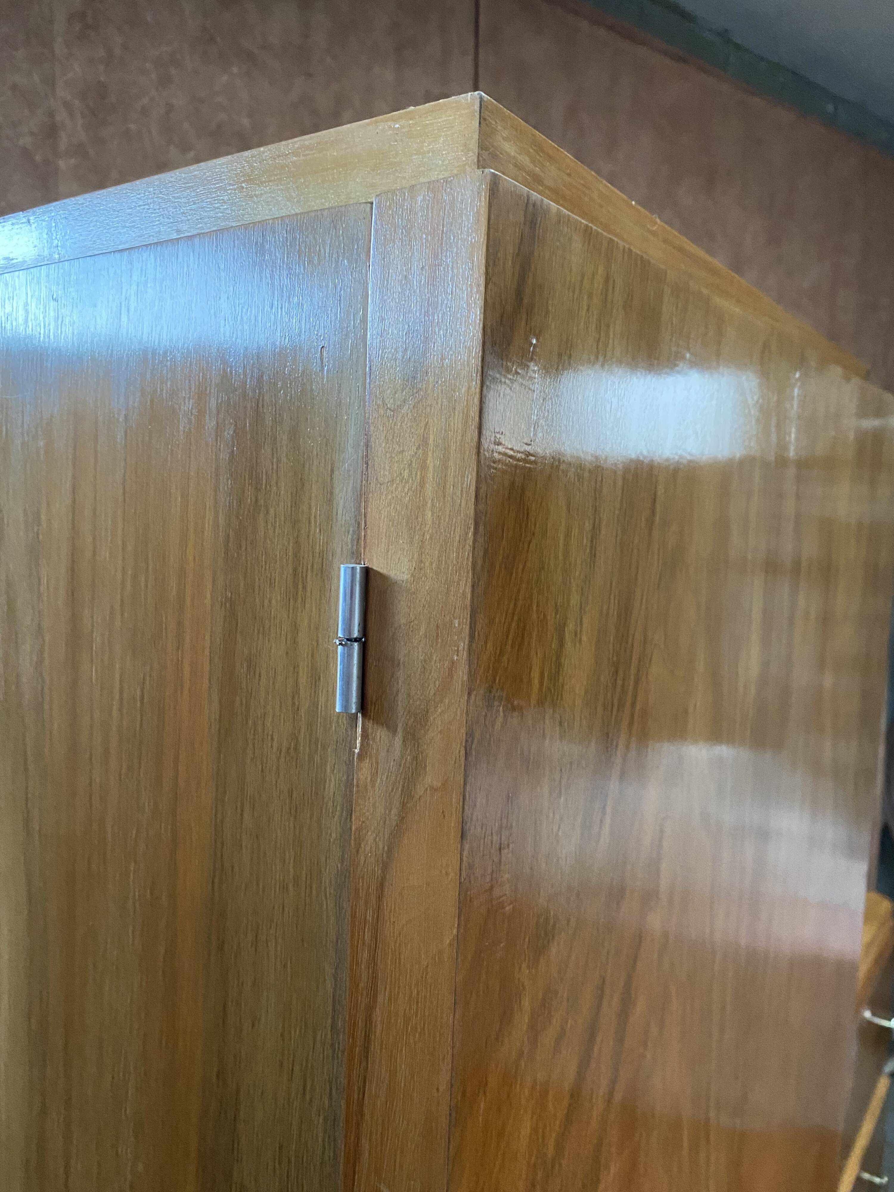 Vintage asymmetrical wardrobe