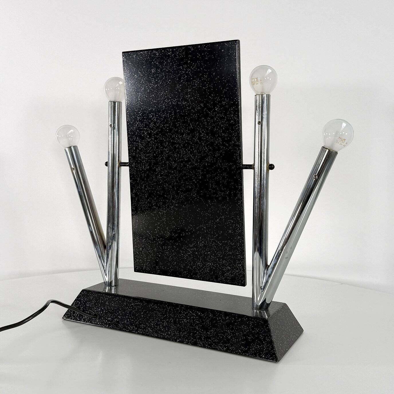 "Yucca" table mirror by Anna Anselmi for Bieffeplast, 1980