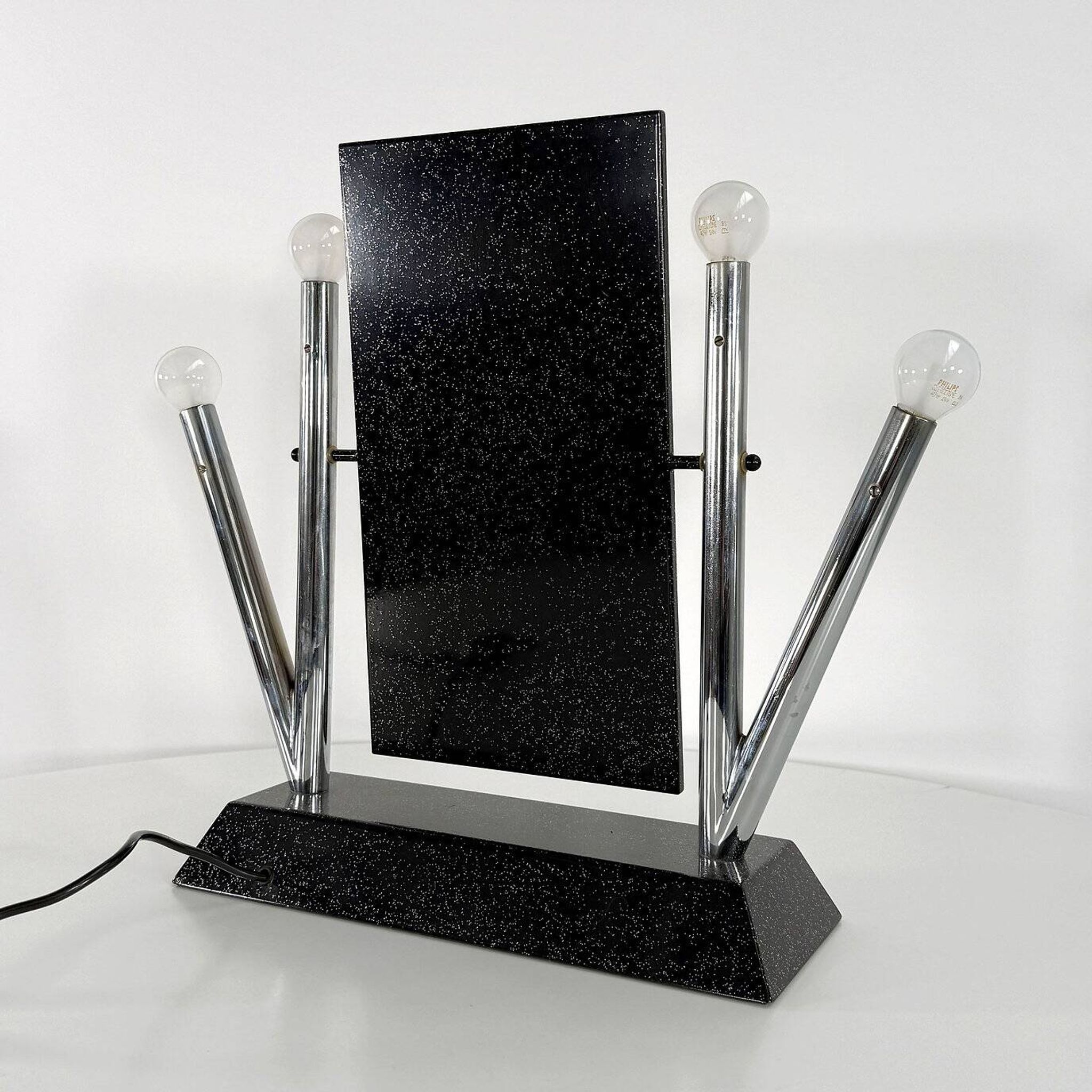 "Yucca" table mirror by Anna Anselmi for Bieffeplast, 1980