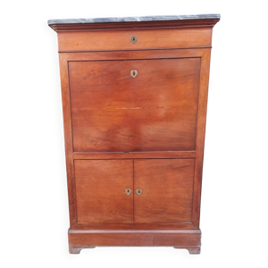 Secretaire en plaquage du dix-neuvieme