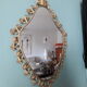 Golden mirror  50x68cm