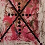 Abstract painting Johan Desimpele