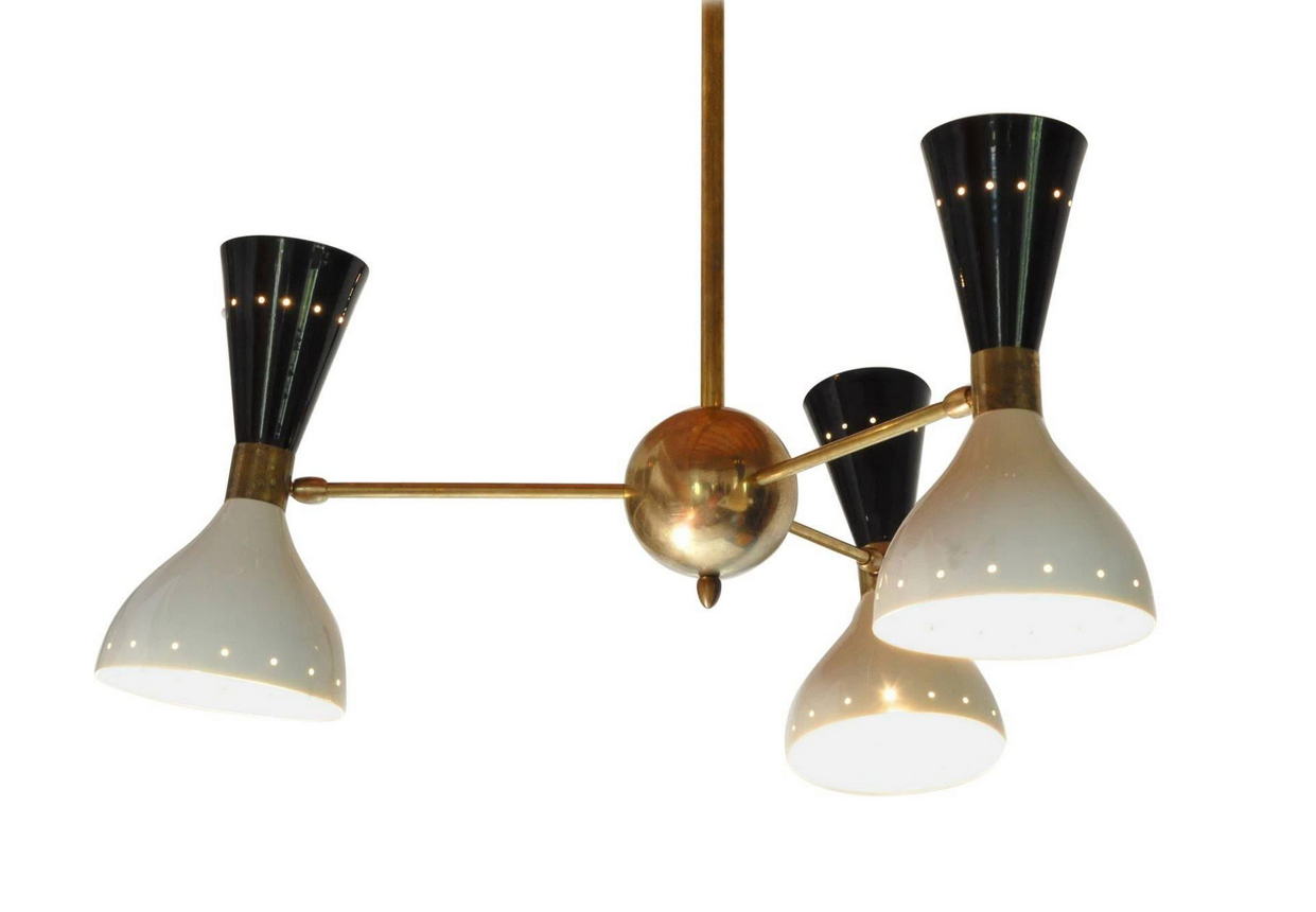 Italian lustre 3 arms