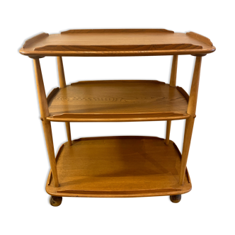 Ercol rolling dessert in solid elm 1960