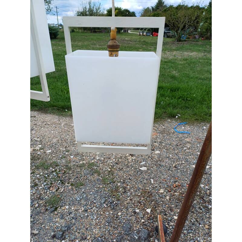 Pair of vintage pendant lights from the 70s