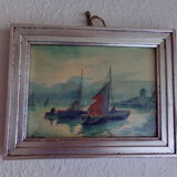 Marine watercolor