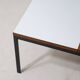 Modernist two color minimalist coffee table, 1960s