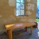 Vintage solid wood coffee table