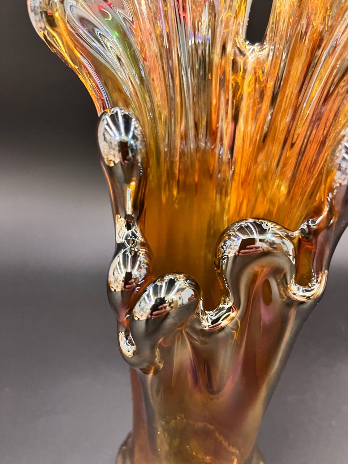 Murano vase duo