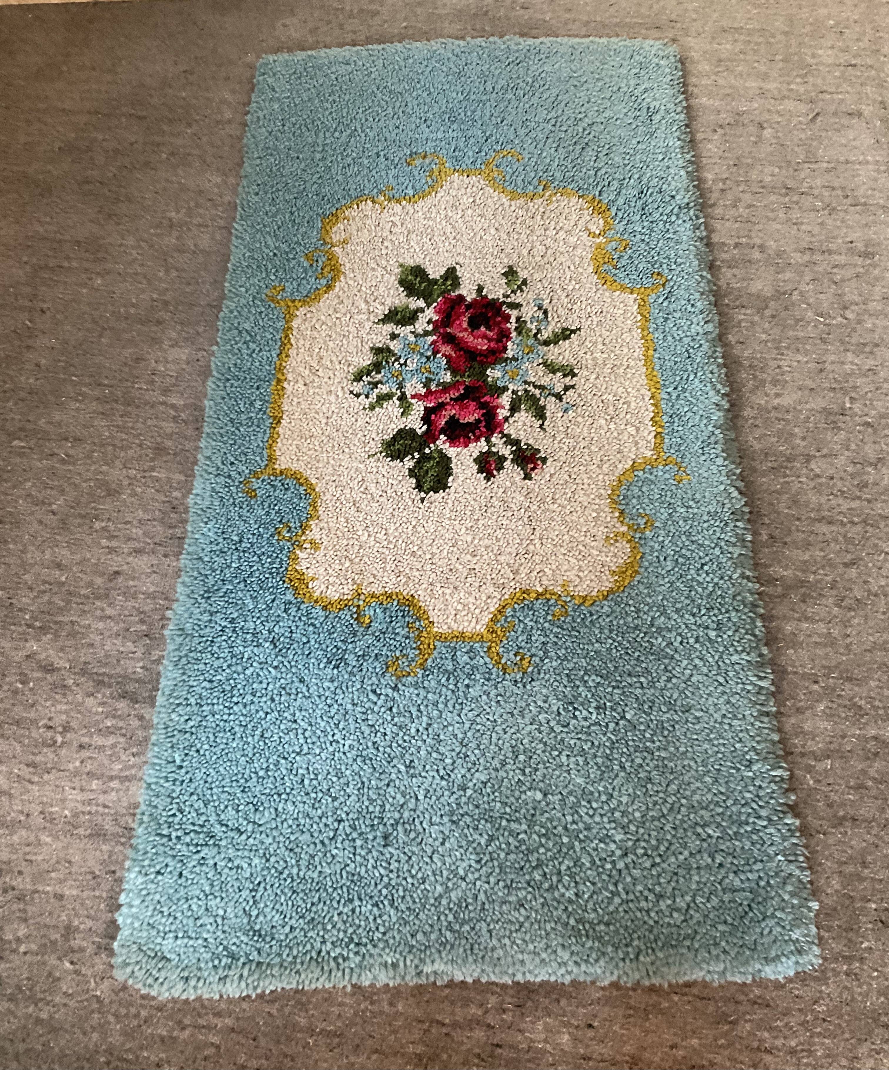 Tapis vintage des années 50-60