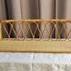 Vintage rattan wall etager