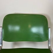 DSC 106 chair Piretti Castelli 1970s vintage Italy green