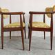 MCM dining chair with armrests by Bernardo Bernardi 1960s