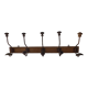 Wall coat rack