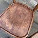 Pair of chairs bistro baumann curved wood