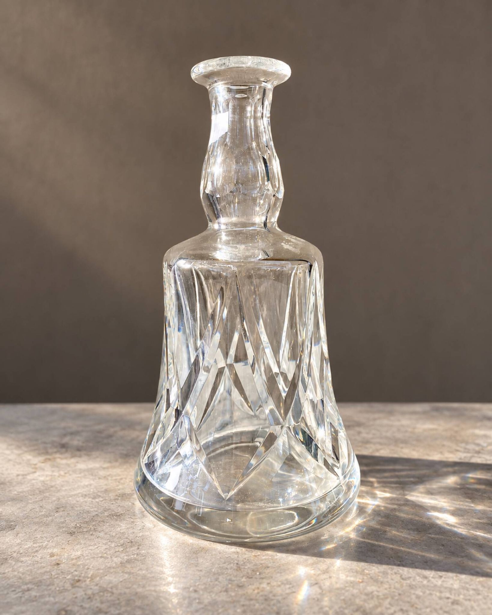 Crystal carafe signed Saint Louis model Camargue.