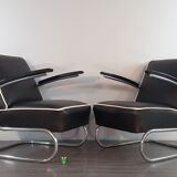 Pair of Bauhaus armchairs by Slezàk, K29 model, Gispen-Thonet 1932 design