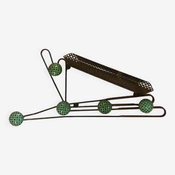 COAT RACK PATERE ROCKABILLY PERFORATED TOLE