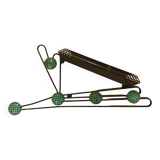 COAT RACK PATERE ROCKABILLY PERFORATED TOLE