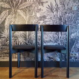 Paire de chaises scandinaves Hyllinge mobler