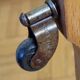 Vintage blond wood night valet, 50s-60s