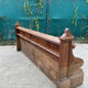 Banc d’église ancien