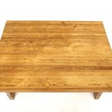 Table basse scandinave en pin, Suède, 1970