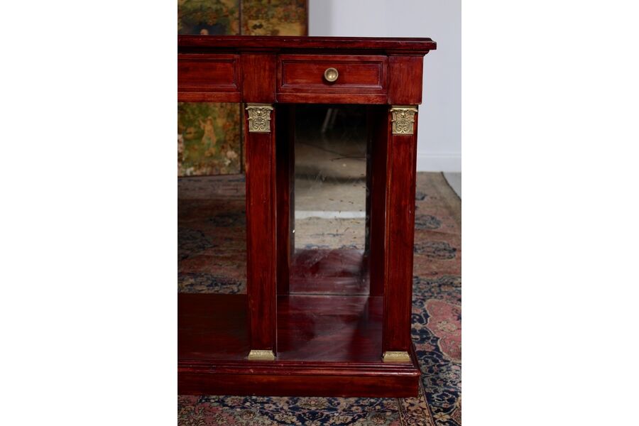 Buffet bronze and mahogany, 1920