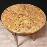 Louis XVI-style round side table