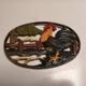 Rooster cast iron trivet